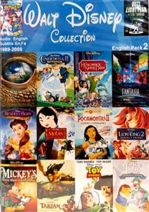 پک کارتون زبان انگلیسی والت دیزنی Walt Disney English Pack 2