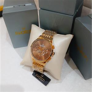 ساعت زنانه Iwatch آی واچ سه موتوره فعال مدل 190149M فول تایم موتور ژاپن