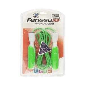 طناب ورزشی بدنسازی FENGSU -FS2005|سبز/سفید