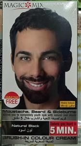 کرم تدریجی رنگ ریش مشکی magic mix ساخت تایلند