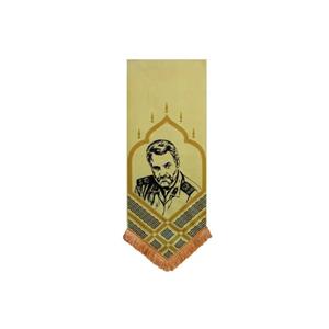 بیرق تمثال شهید حاج قاسم سلیمانی خانگی