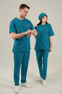 اسکراب تک آستین کوتاه یقه گرد کله غازی