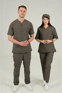 اسکراب تک آستین کوتاه شکلاتی پرشیا