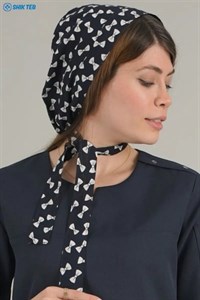 کلاه جراحی طوسی طرح پاپیون مدل کراواتی