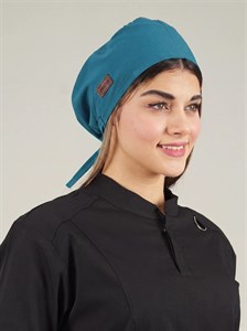 کلاه جراحی سبز کله غازی مدل ساده
