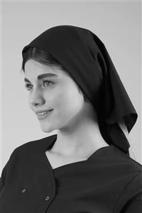 مینی اسکارف نخی سرمه ای