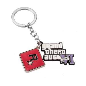 Metal Keychain - Code 64 - GTA VI