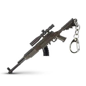 Metal Gun Keychain - Code 126