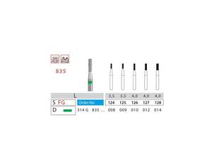 مواد و تجهیزات دندانپزشکی فرز  فیشور دیاتیز کد 835 