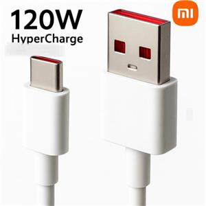 کابل شارژر شیائومی سوپر فست شارژ تایپ سی  120 وات super fast charg tubo typec cable xiaomi 120w(ارسال رایگان سریع)