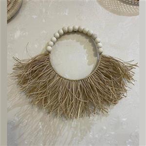 دیوارکوب رافیا مهره‌ای