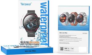 ساعت هوشمند تلزیل Telzeal WH-04 pro max screen ضدآب اورجینال 18 ماه گارانتی