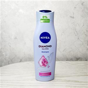 شامپو موی زنانه آلمانی نیوآ NIVEA DIAMOND GLOSS نرم و درخشان‌کننده 400 میل