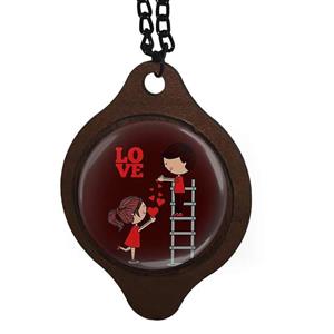 آویز تزیینی خودرو طرح love کد 1001