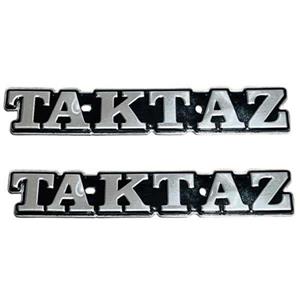 آرم روی باک موتور سیکلت وارون مدل A-80-TAKTAZ-SLVR مناسب برای هوندا بسته 2 عددی
