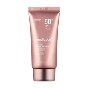 کرم ضدآفتاب سفت‌کننده و آبرسان کلاژن مدی کیوب 50 میلی‌لیتر (Medicube Collagen Firming Sun Cream SPF50 )