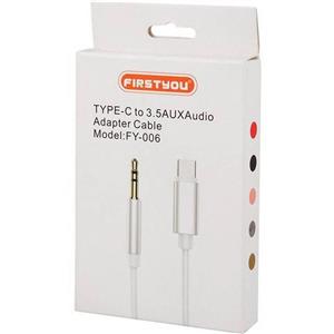 کابل تبدیل Type-C به AUX برند First You مدل FY-006