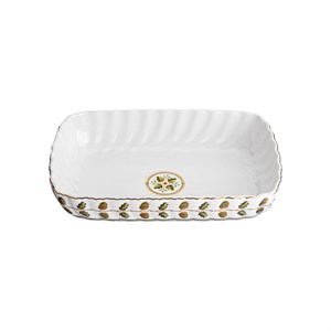 مرغ خوری مستطیل گلدکیش طرح رویسا سایز بزرگ کد GK701135-2