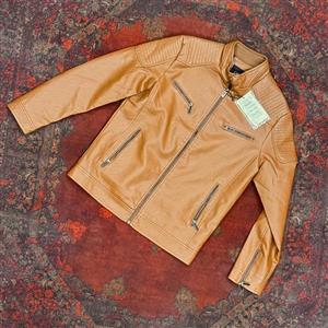 کاپشن چرم وارداتی کد 6202