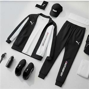 ست اسپرت بهاره مردانه سوییشرت شلوار مدل MotorSport