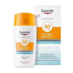 ضد آفتاب فلوئیدی آبرسان اوسرین Eucerin مدل Hydro Protect حجم 50 میل