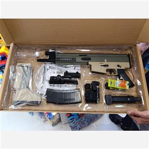 تفنگ مسلسل سازمانی پلیس انگلیس شارژی تیر ژله ای 