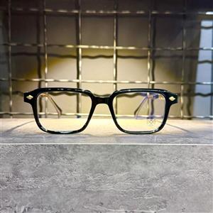 عینک برند CHROME HEARTS فریم عسلی / شیشه سفید کد 9202