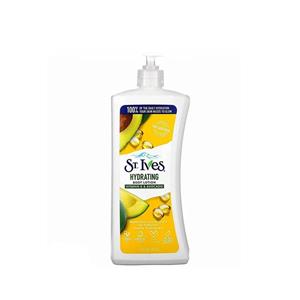 لوسیون بدن سنت ایوز St .Ivse مدل Hydrating حاوی ویتامین E و عصاره آووکادو حجم 621 میل