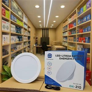 چراغ شارژی پاوربانکدار Deepking DK-210 نگهداری شارژ 15 ساعته 