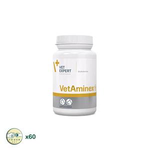 قرص مولتی ویتامین  سگ و گربه وت اکسپرت VETAMINEX بسته 60 عددی