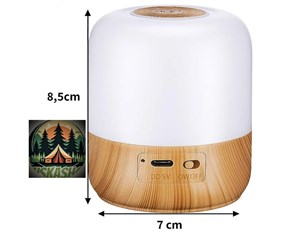 چراغ کمپ یا رومیزی مینی 360 LEDدرجه