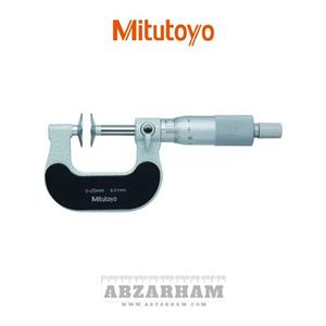 میکرومتر ورنیه میتوتویو فک دیسکی 25-0 میلی‌متر مدل 101-123