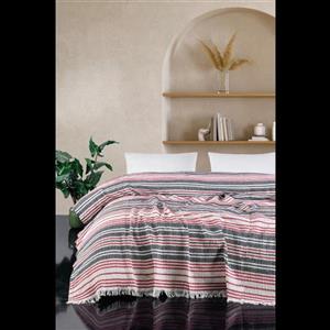 روتختی دونفره پیکه ترک مدل LEVI جنس پنبه – رنگهای ترکیبی کد 0010