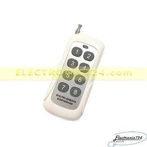 ریموت کنترل 8 کانال سفید 315MHZ