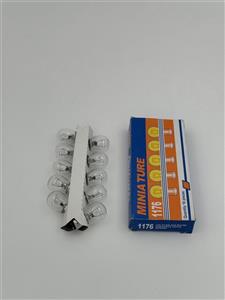 لامپ دو کنتاک خار مساوی MKS / مدل P21-5W ولت 12 ( قیمت هر عدد )