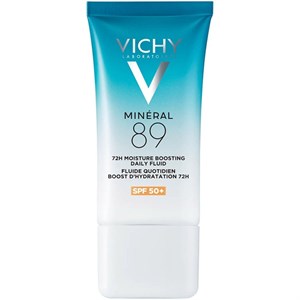 کرم آبرسان صورت، گردن ویشی مدل Mineral 89 با SPF50 مناسب برای انواع پوست حجم 50 میلی‌لیتر