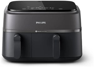 سرخ کن بدون روغن ۹ لیتری فیلیپس مدل PHILIPS AIR FRYER NA-350 دارای  صفحه نمایش لمسی  با ۸ برنامه پیش فرض پخت ۱۸ ماه گارانتی شرکتی