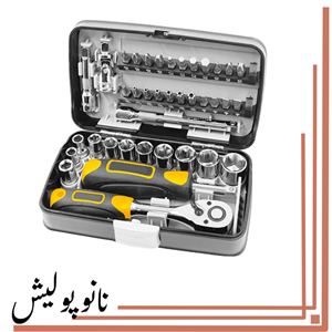 جعبه بکس 38 پارچه ترکیبی بیت و بکس 1/4 اینچ کنزاکس - 9438