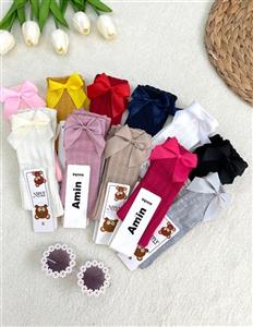 جوراب ساقدار پاپیونی | وارداتی