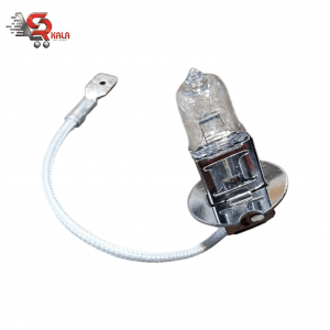لامپ سیم دار H3 زرد ۱۲v100w سام اسپرت