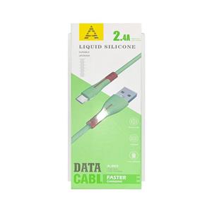 کابل شارژ Data Cabl مدل A-003 فست شارژ 2.4 آمپر | کابل با کیفیت و مقاوم