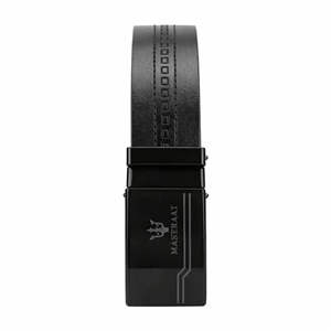 کمربند مردانه چرم مصنوعی مشکی سگک سوزنی