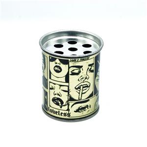 ✨زیر سیگاری قوطی فلزی طرح چهره دخترانه🎀