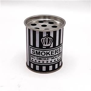 ✨زیر سیگاری قوطی فلزی طرح ◼️No Smoke No Life