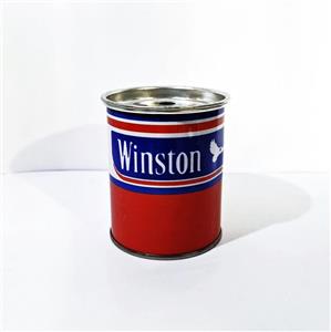 ✨زیر سیگاری قوطی فلزی طرح وینستون قرمز🔴🦅