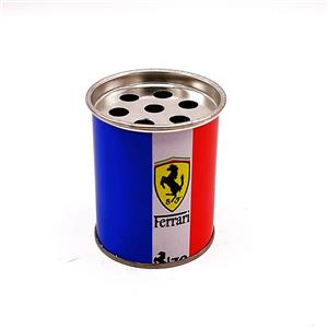 ✨زیر سیگاری قوطی فلزی طرح فراری🚬🐎