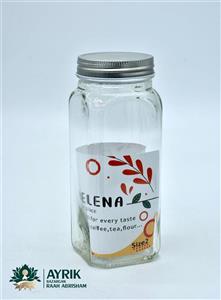 🏺✨ بانکه شیشه‌ای مک کارتی سایز 2  (McCarthy Jar) |ظرف نگهداری ادویه، حبوبات و دمنوش