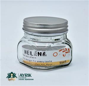 🏺✨ بانکه شیشه‌ای مک کارتی سایز 5 (McCarthy Jar) | ظرف نگهداری ادویه، حبوبات و دمنوش