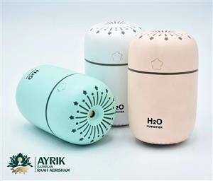 💧🌸 مینی بخور سرد H²O (رطوبت‌ساز شخصی) | دستگاه بخور کوچک فانتزی با رنگ‌بندی متنوع