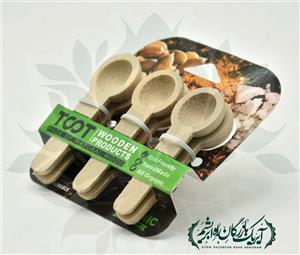 🪵🥄ست پیمانه‌های چوبی شش‌تایی دست‌ساز | طبیعی، سازگار با محیط‌ زیست و دقیق✨